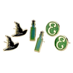 Wicked - Elphaba Ohrstecker 3er Set