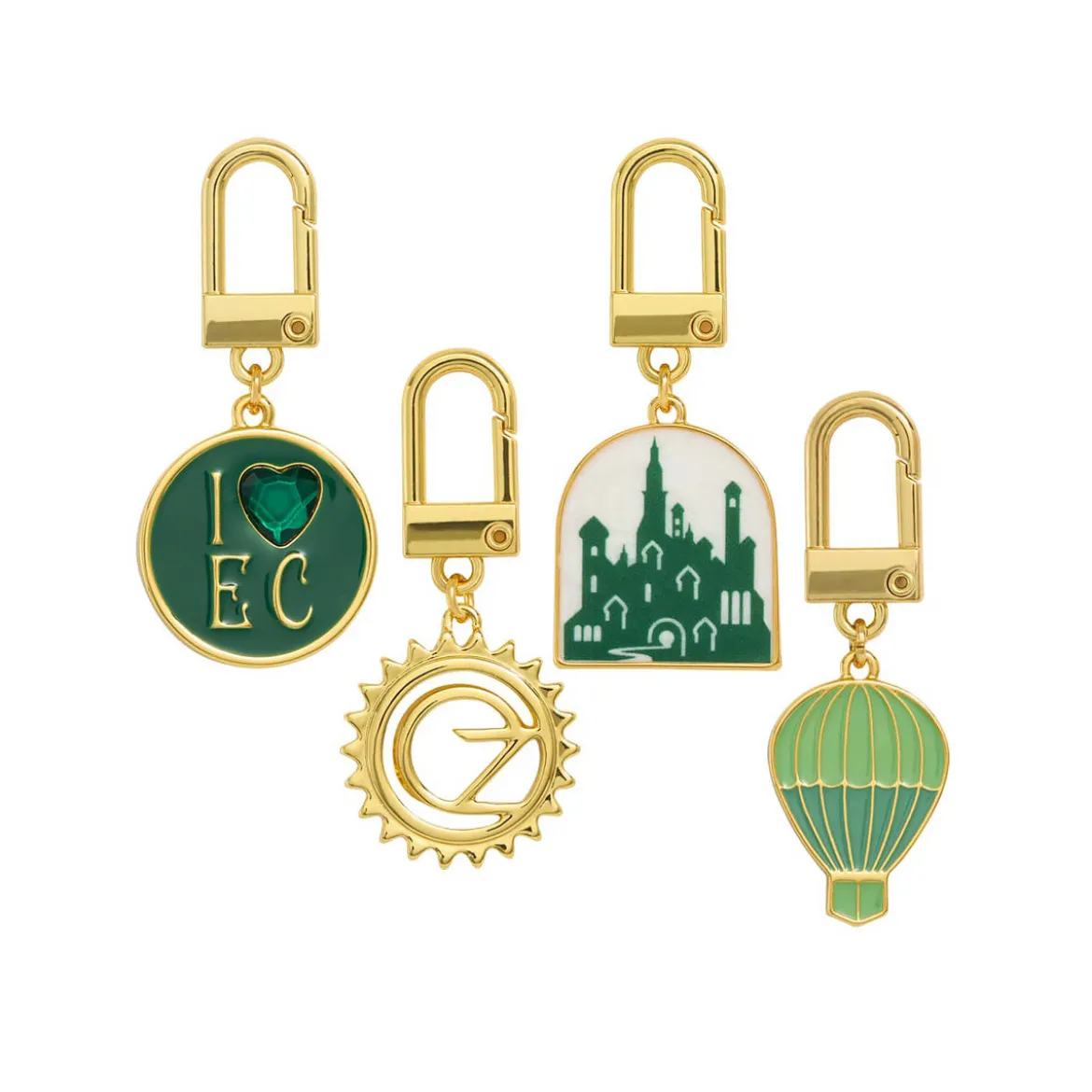 Wicked - Emerald City Koffer mit Charm Armband