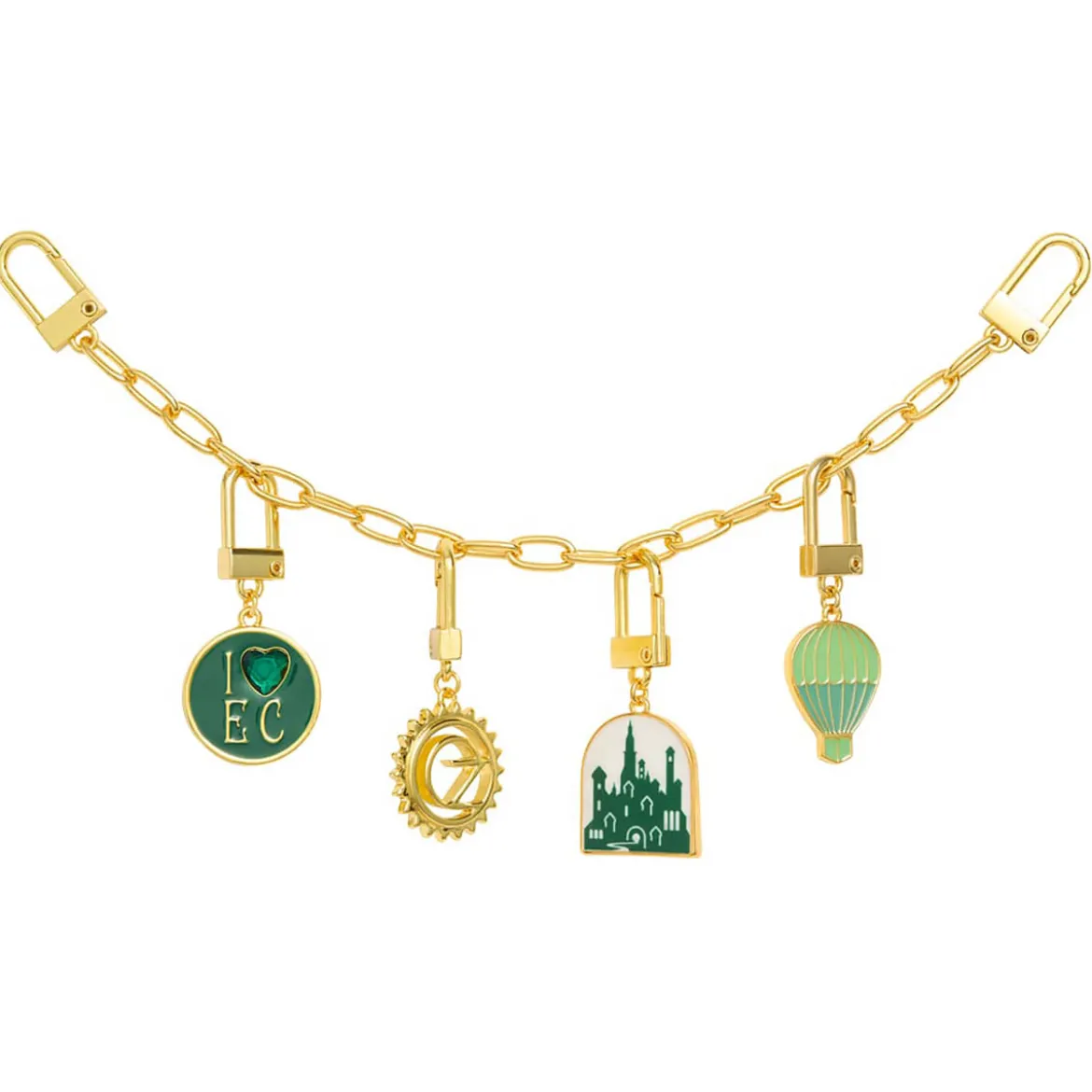 Wicked - Emerald City Koffer mit Charm Armband