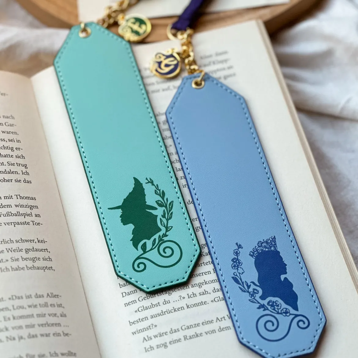 Wicked - Glinda and Elphaba For Good Lesezeichen Set