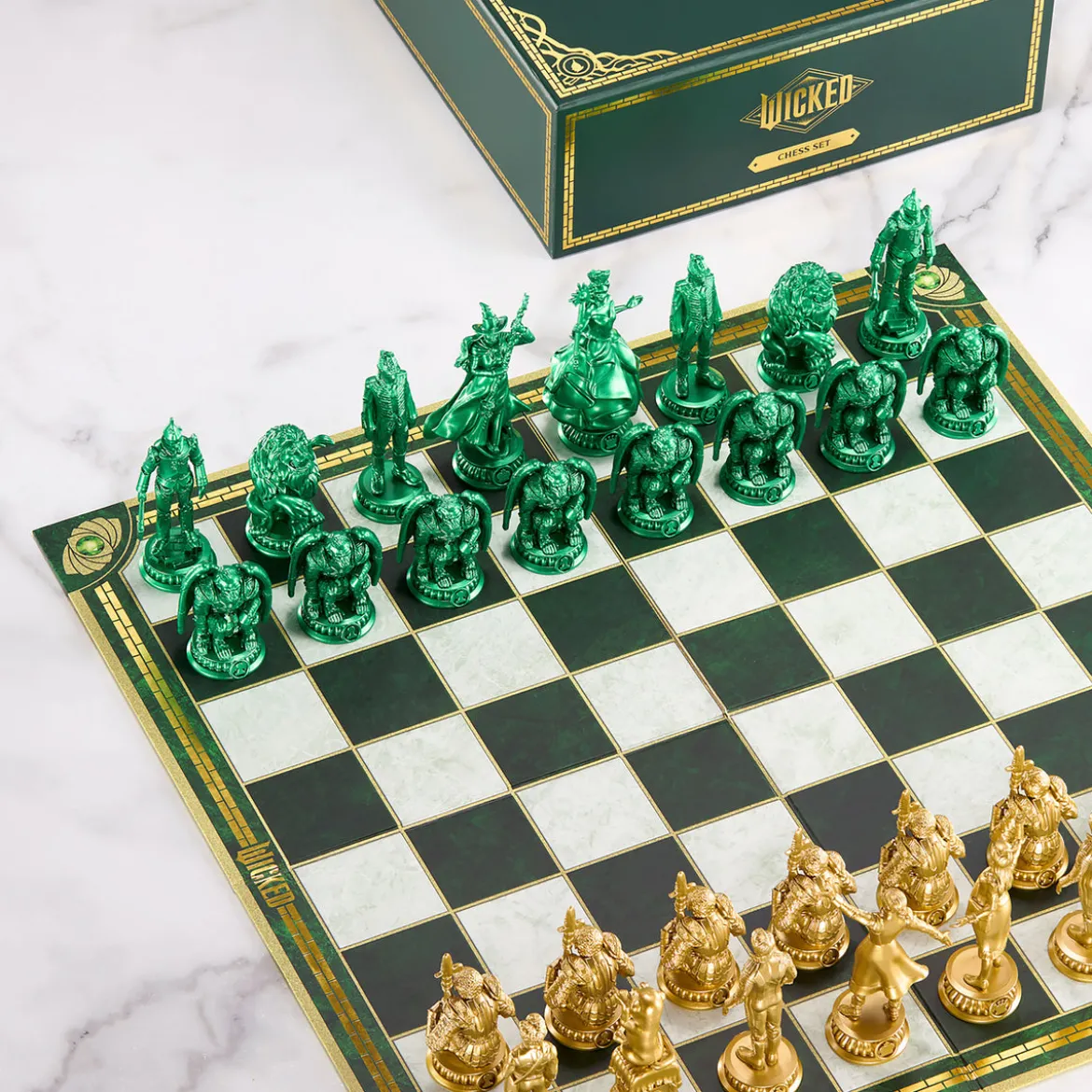 Wicked - Shiz vs. Emerald City Schachspiel