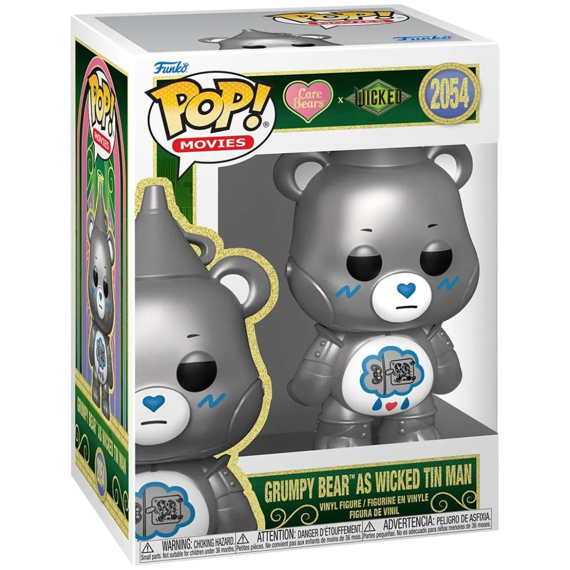 Wicked x Die Glücksbärchis POP! Vinyl Figur Grumpy Bear as