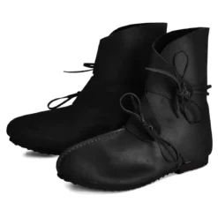 Wikinger Halbstiefel Loras schwarz