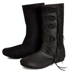 Wikinger Stiefel Rasmus schwarz
