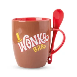 Willy Wonka Tasse mit Löffel - Charlie und die Schokoladenfabrik