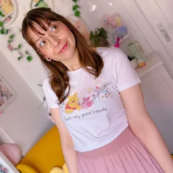 Winnie Puuh - Good Friends T-Shirt Damen weiß