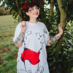 Winnie Puuh - Oversize T-Shirt weiß