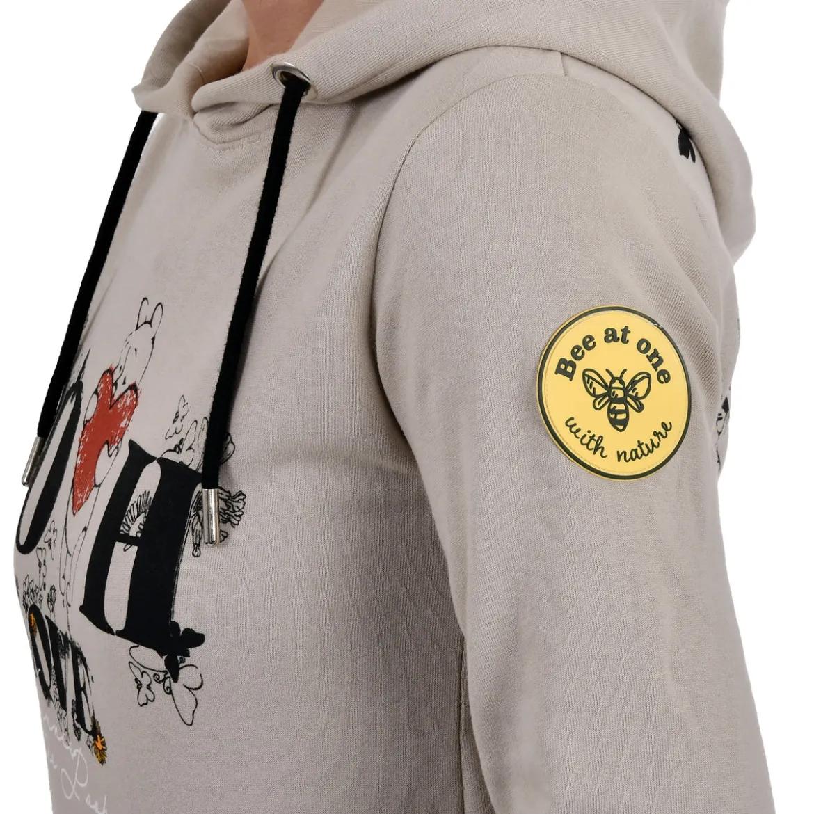 Winnie Puuh - Pooh Love Hoodie beige