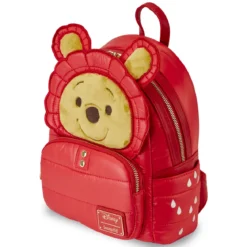 Winnie Puuh - Puffer Jacket Cosplay Mini Rucksack rot