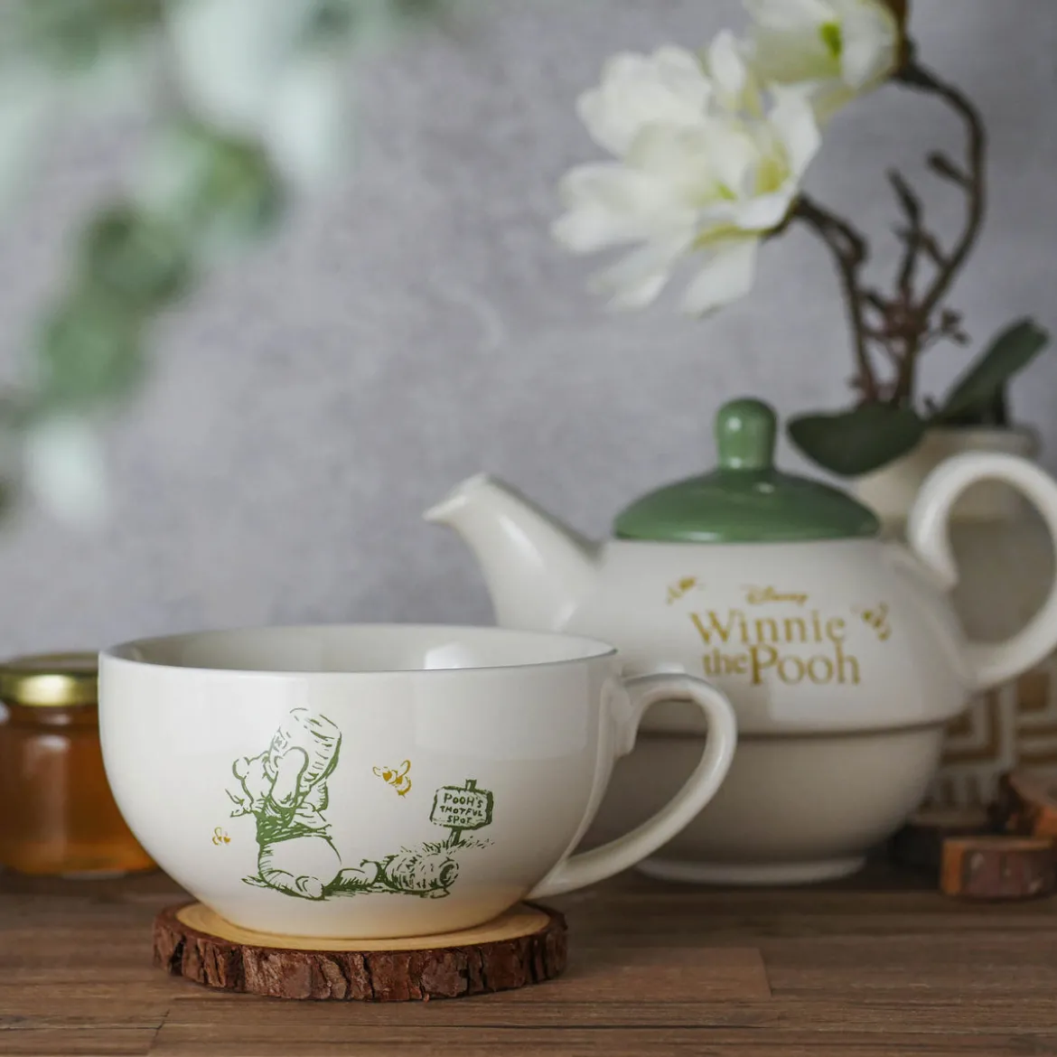Winnie Puuh - Teekanne mit Tasse
