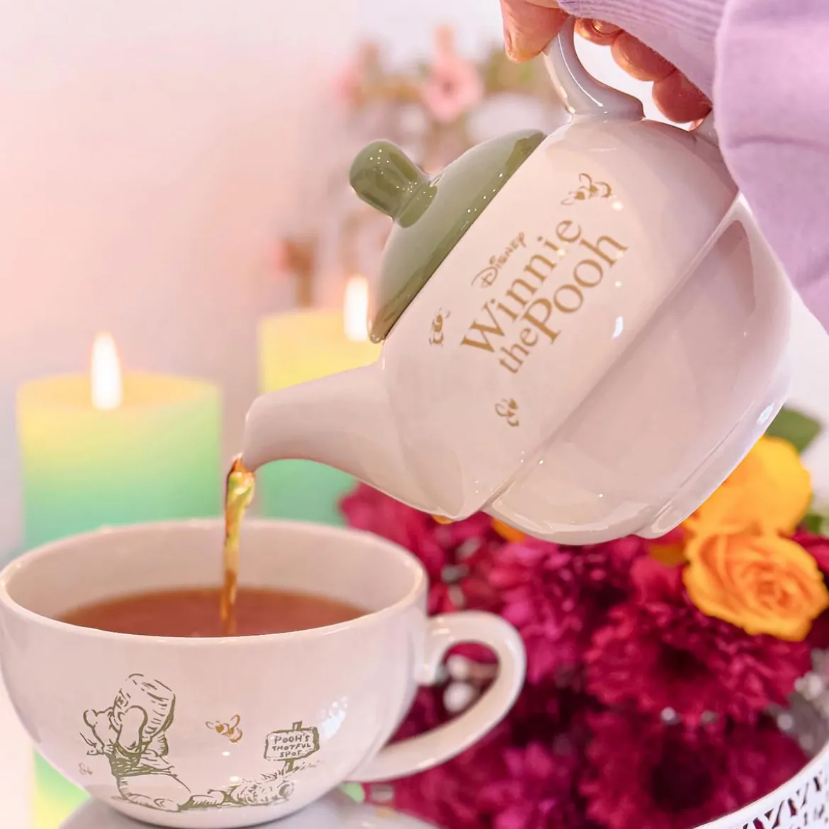 Winnie Puuh - Teekanne mit Tasse