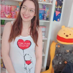 Winnie Puuh - Time Flies Tank Top Damen weiß