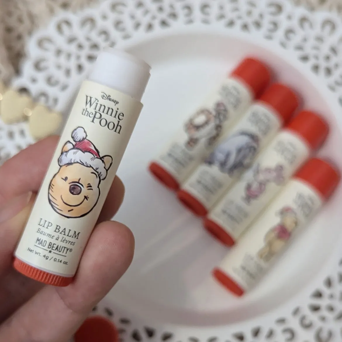 Winnie Puuh - X-mas Lippenbalsam 5er Set