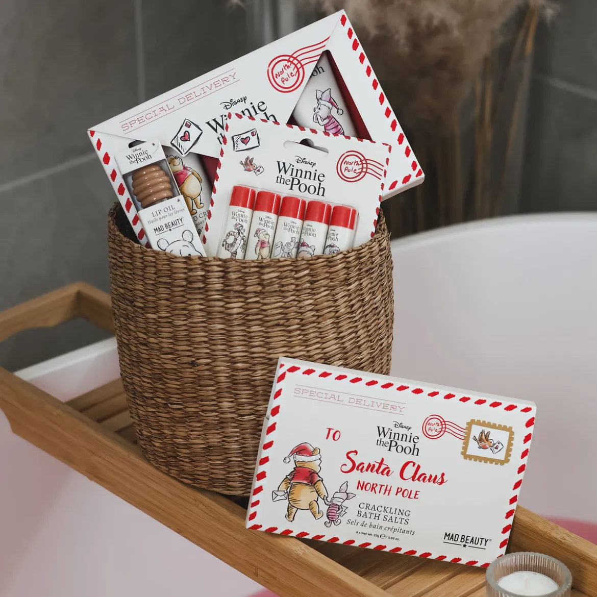 Winnie Puuh - X-mas Lippenbalsam 5er Set