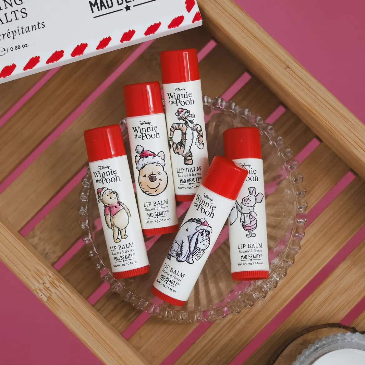Winnie Puuh - X-mas Lippenbalsam 5er Set