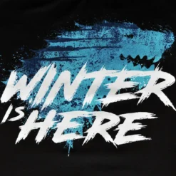 Winter is Here T-Shirt schwarz