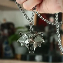 Witcher - Cat School Medaillon Kette