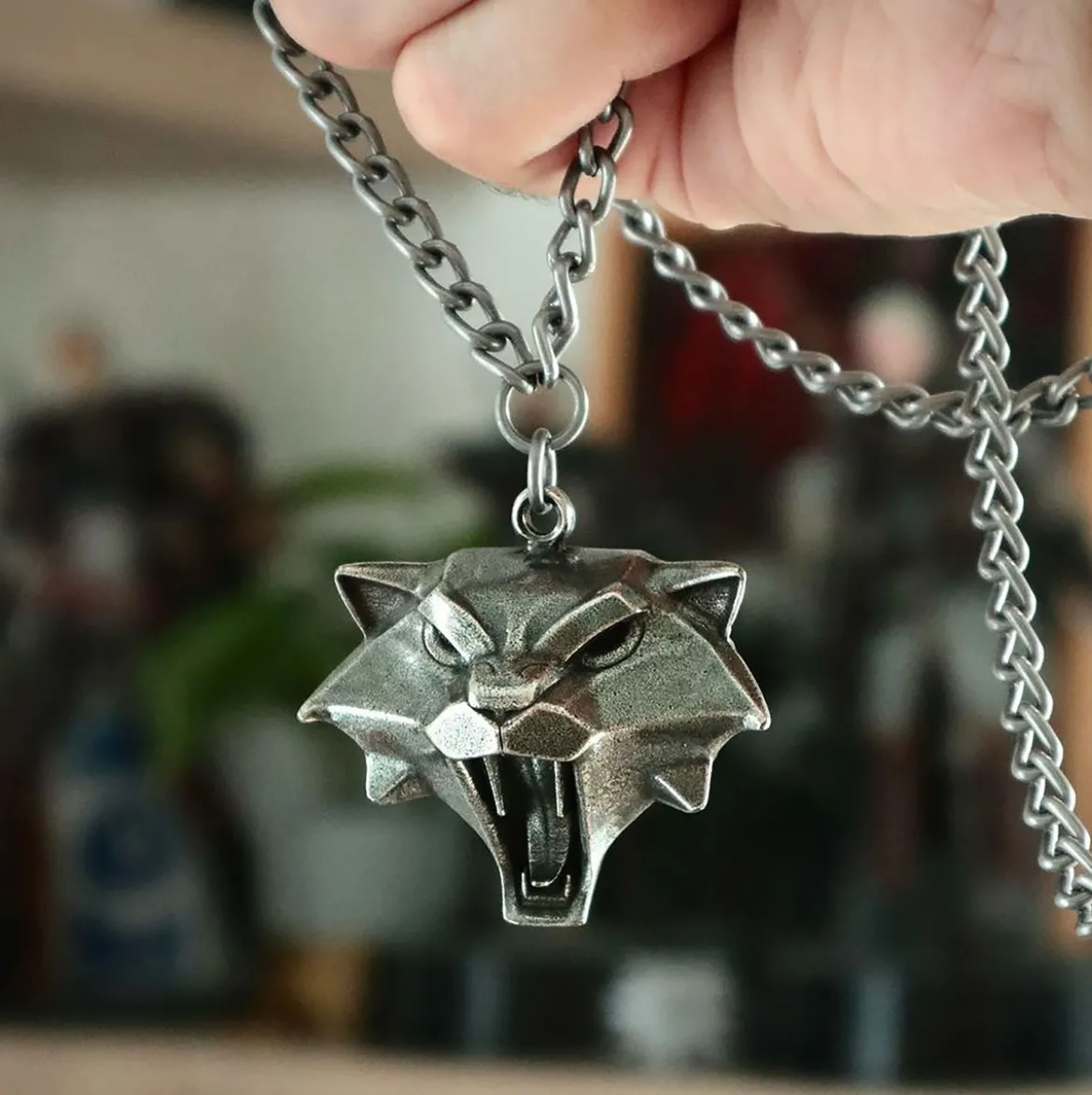 Witcher - Cat School Medaillon Kette