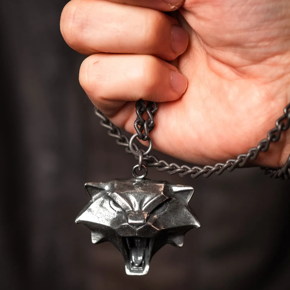 Witcher - Cat School Medaillon Kette