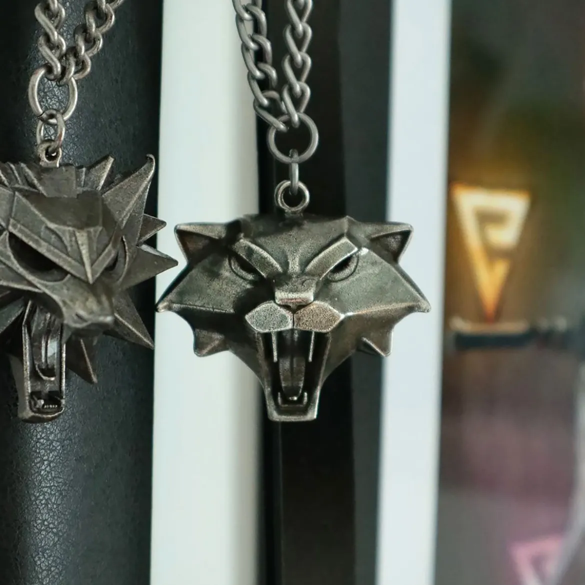 Witcher - Cat School Medaillon Kette