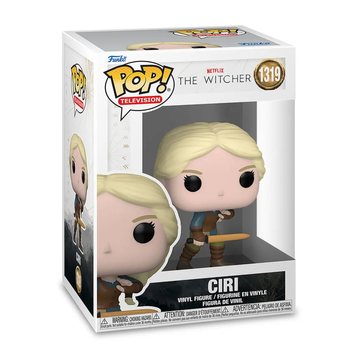 Witcher - Ciri mit Schwert Funko Pop Figur