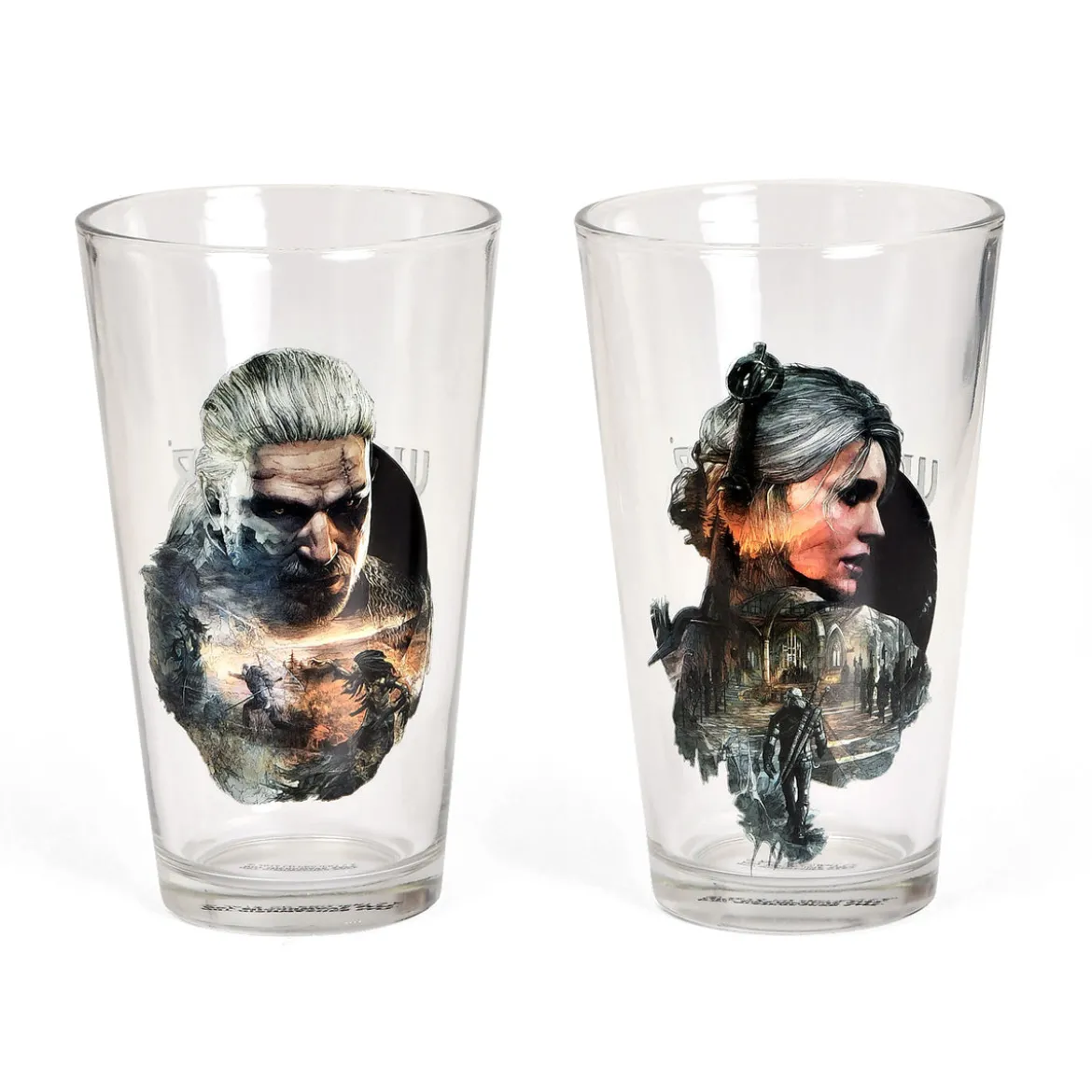 Witcher - Geralt & Ciri Gläserset
