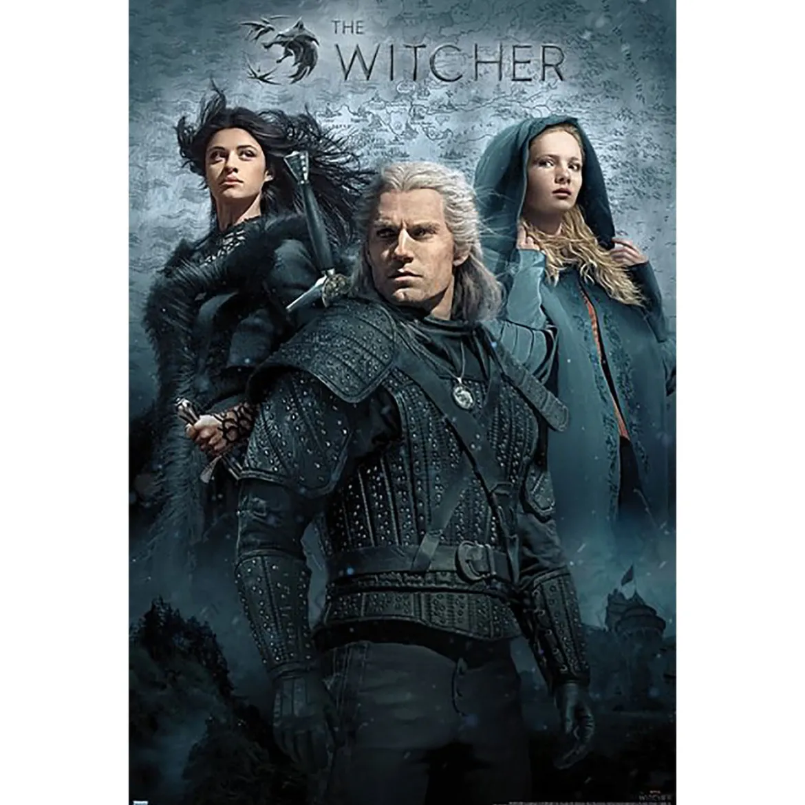 Witcher - Geralt, Ciri und Yennefer Maxi Poster