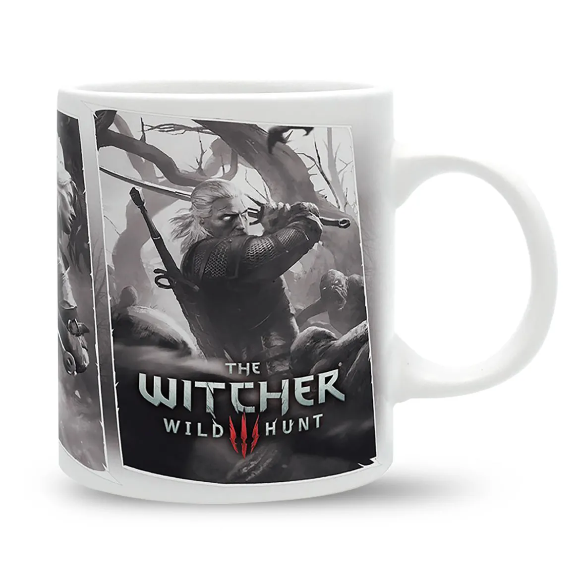 Witcher - Geralt, Ciri und Yennefer Tasse