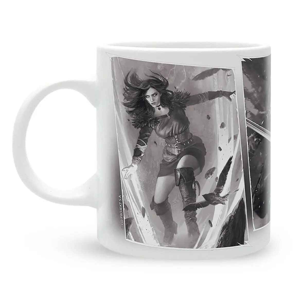 Witcher - Geralt, Ciri und Yennefer Tasse
