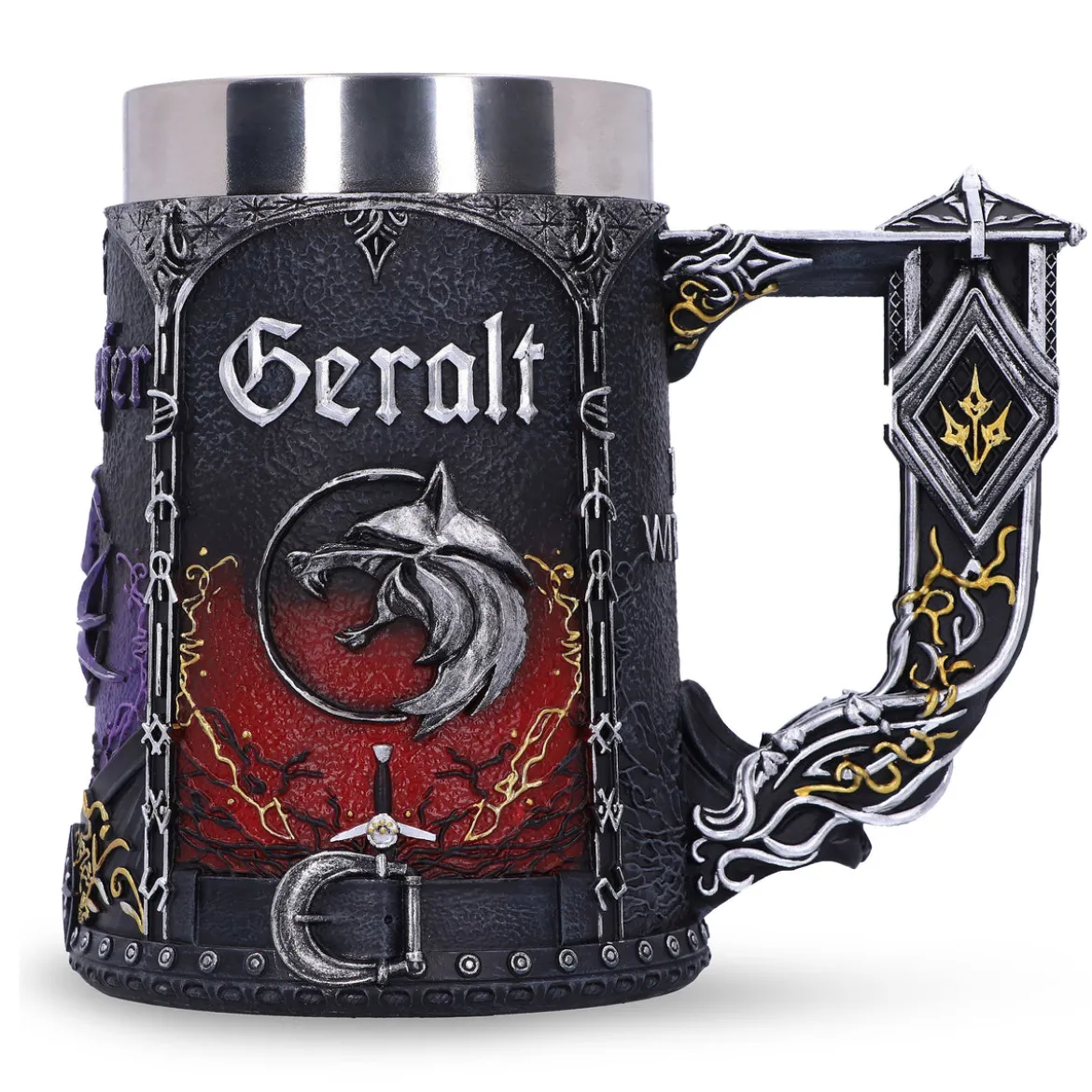 Witcher - Geralt Ciri Yennefer Krug deluxe