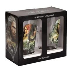 Witcher - Geralt, Triss & Yennefer Gläserset