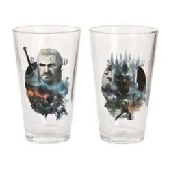 Witcher 3 - Geralt und Eredin Gläser 2er Set