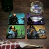 Witcher - Legendary Untersetzer 4er Set
