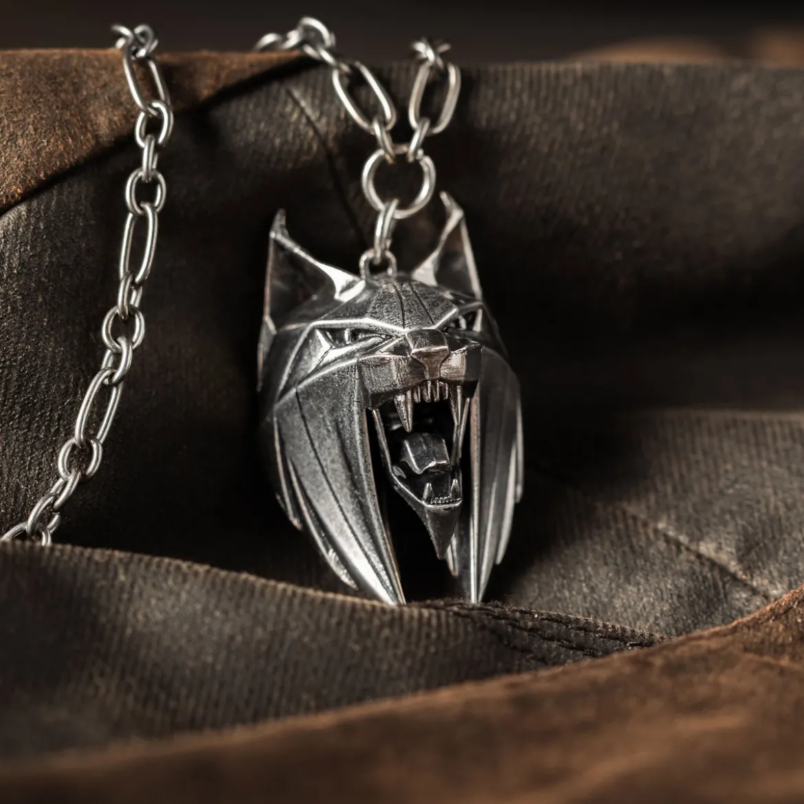 Witcher - Luchs Medaillon Kette