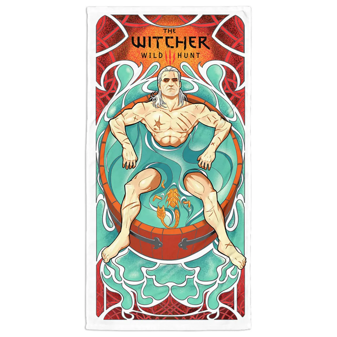 Witcher - No Rest For The Witcher Strandtuch