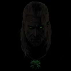 Witcher - Poisoned Geralt Glow in the Dark T-Shirt schwarz