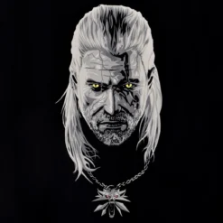 Witcher - Poisoned Geralt Glow in the Dark T-Shirt schwarz