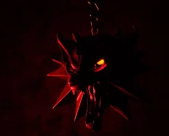 Witcher - Wild Hunt Medaillon mit LED Augen