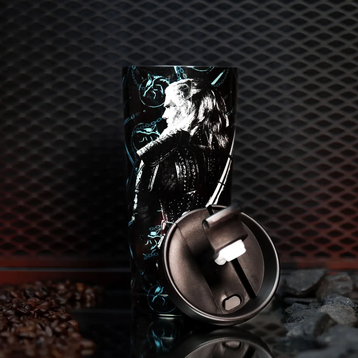 Witcher - Wolf Logo To Go Becher