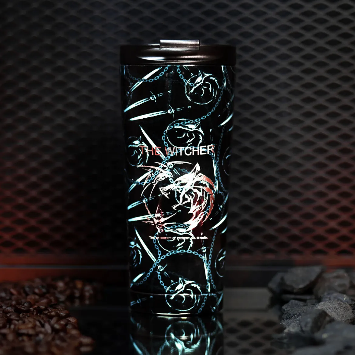 Witcher - Wolf Logo To Go Becher