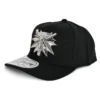 Witcher - Wolf Medaillon Basecap schwarz