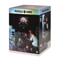 Witcher - Yennefer Puzzle mit Logo Stoffbeutel