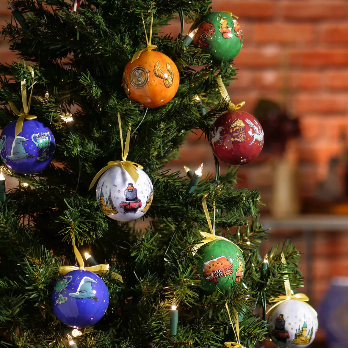 Wizarding World Weihnachtsbaumkugeln 14tlg - Harry Potter