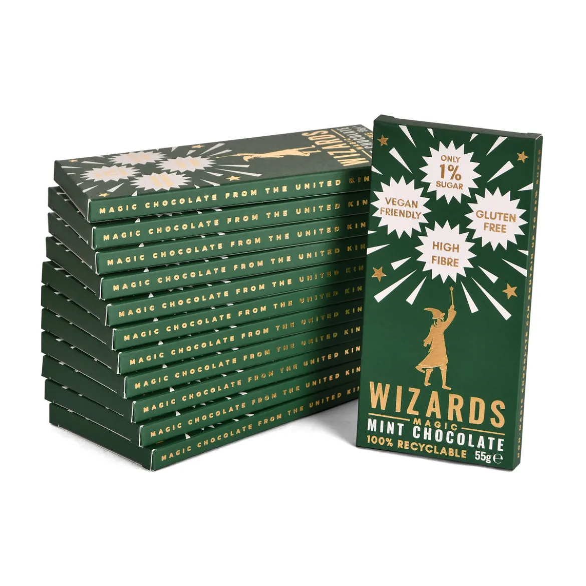 Wizards Magic - Mint Schokolade 12 Tafeln