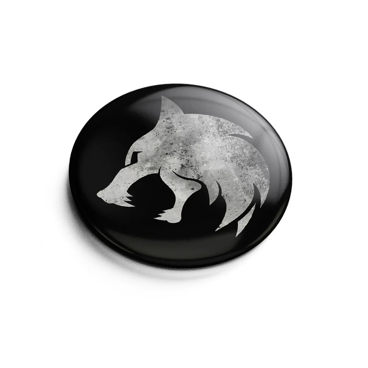 Wolf Button für Witcher Fans