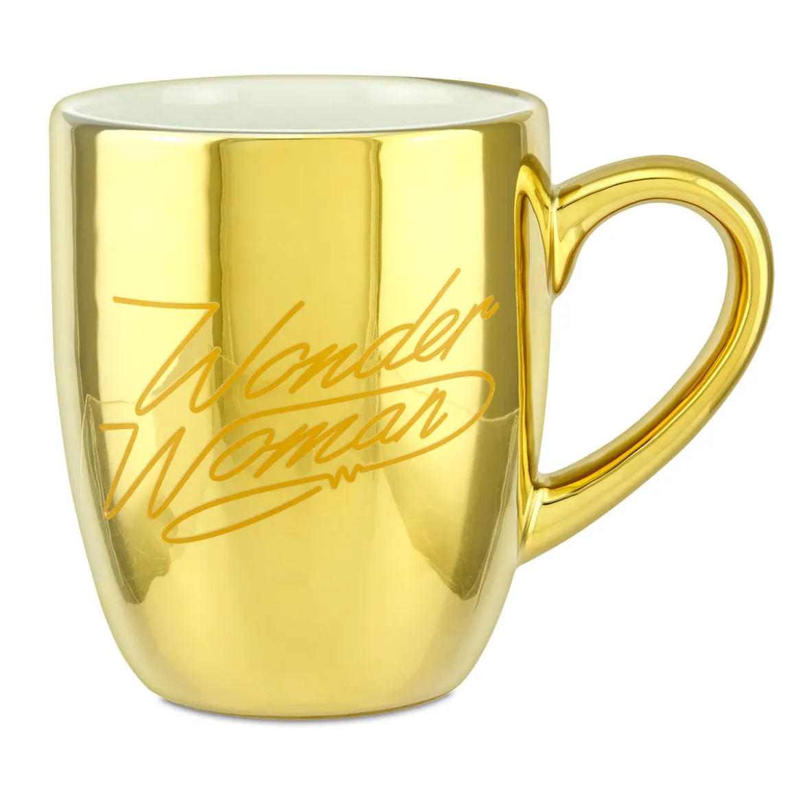 Wonder Woman - Logo Tasse goldfarben