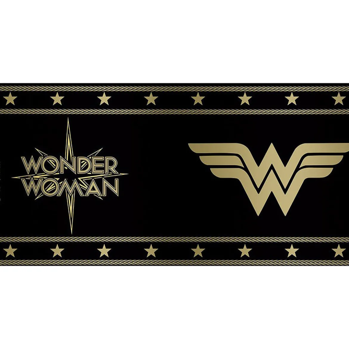 Wonder Woman - Logo Tasse schwarz