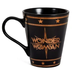 Wonder Woman - Logo Tasse schwarz