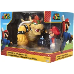 World of Nintendo Actionfiguren 3er-Pack Mario vs. Bowser