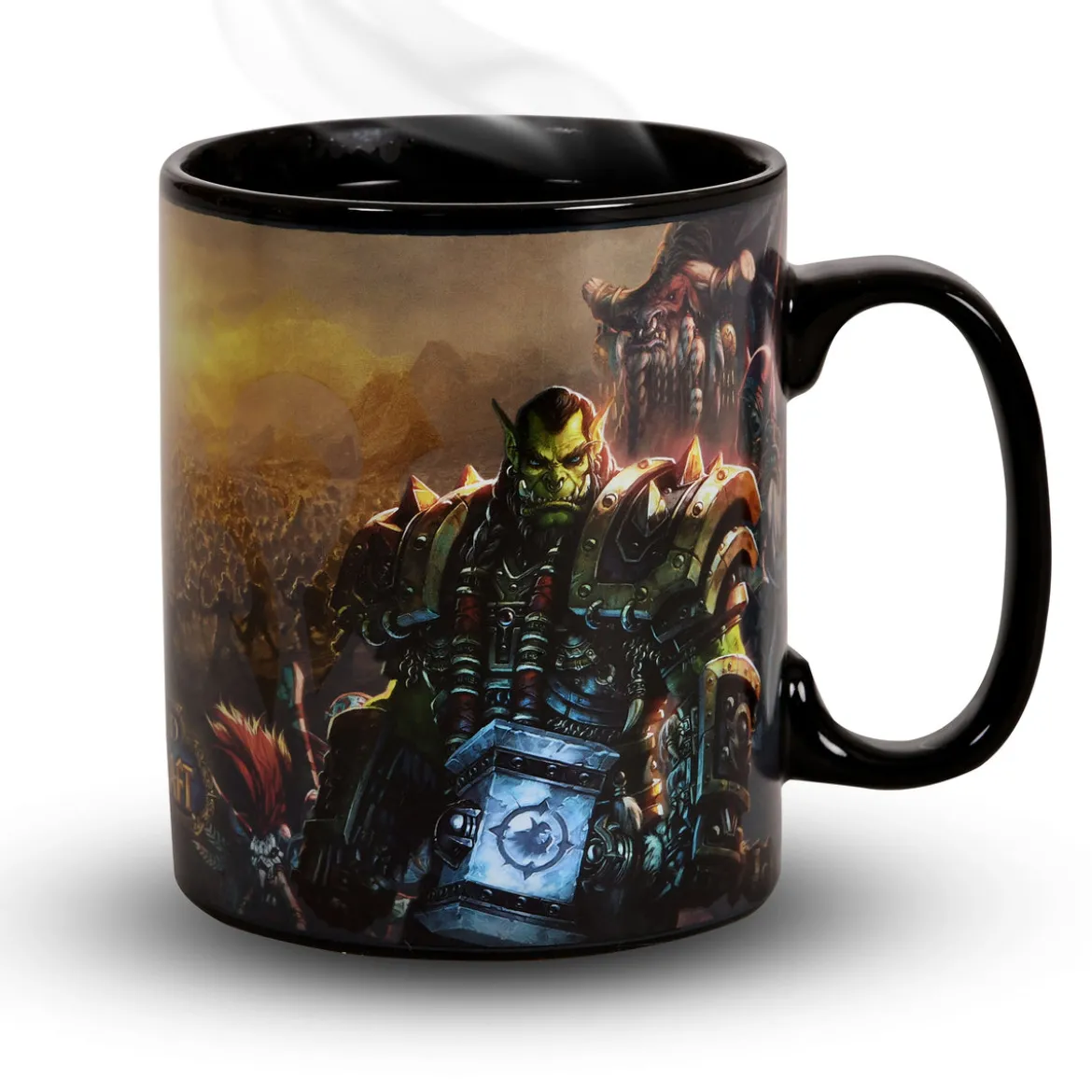 World of Warcraft - Azeroth Thermoeffekt Tasse